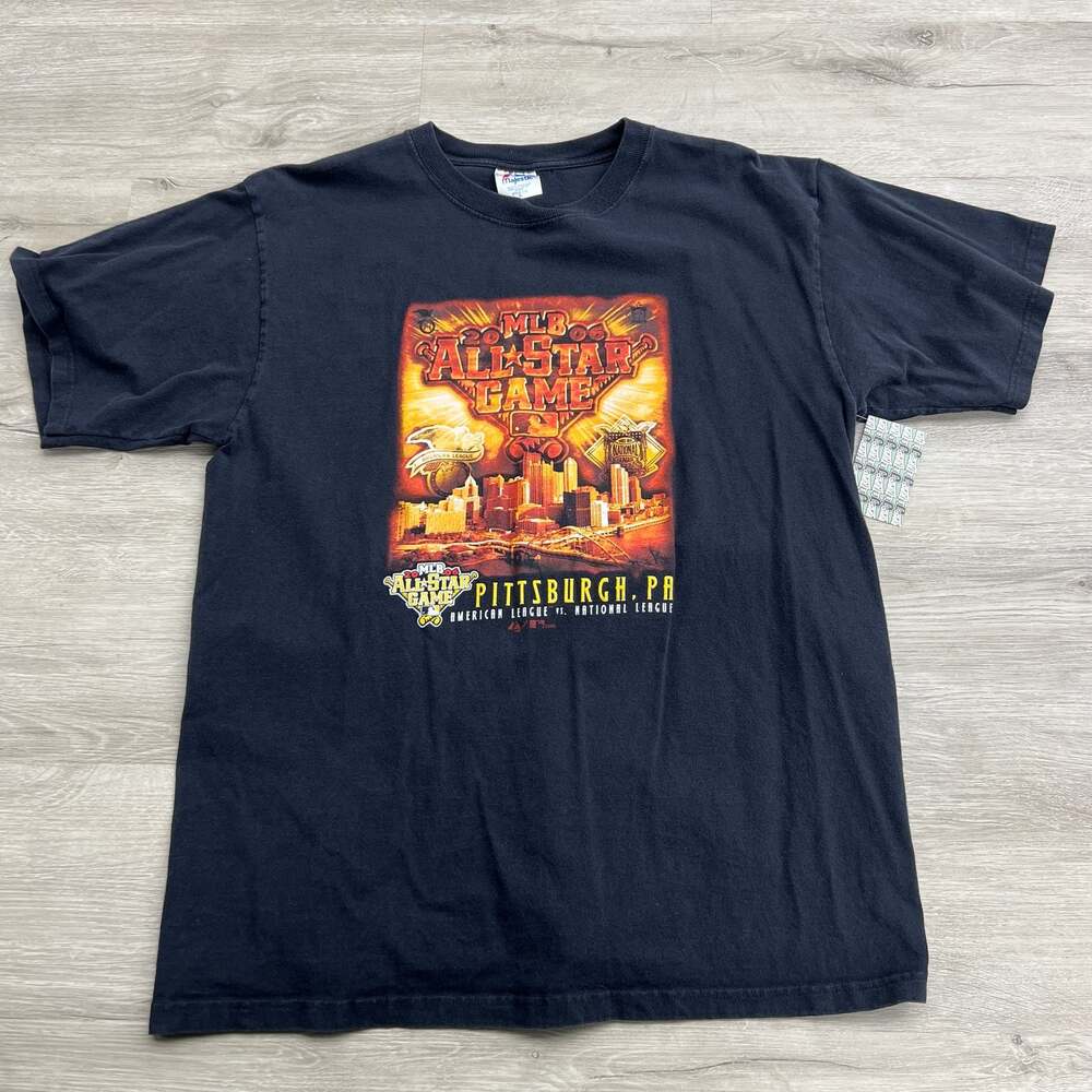 Vintage 2006 MLB All Star Game Pittsburgh PA Graphic T-Shirt XL